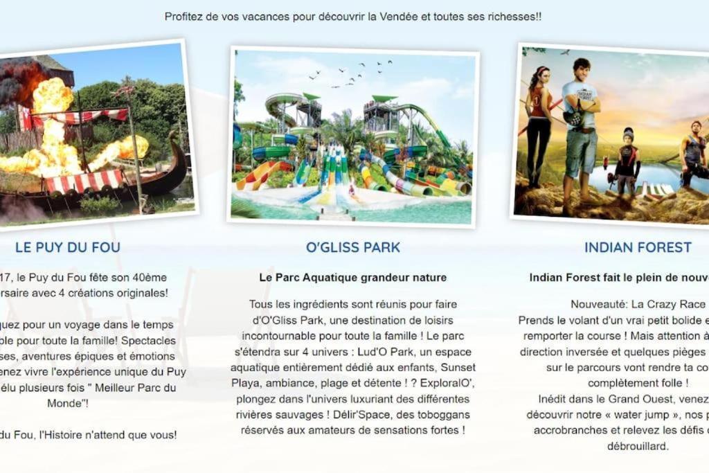 Villa L'Acacias Longeville-sur-Mer Exteriér fotografie
